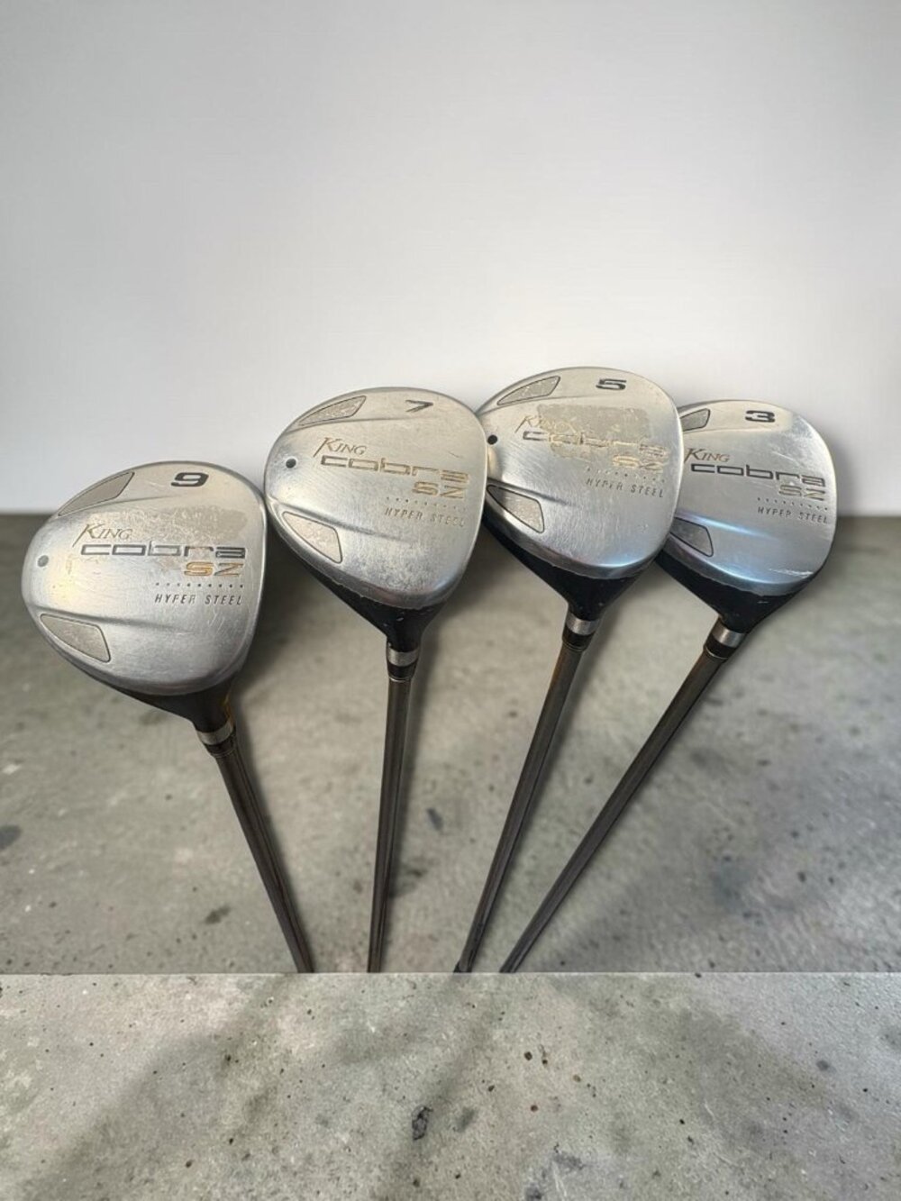 King Cobra SZ Hyper Steel 3 5 7 9 Fairway Woods Aldila Lite Flex RH Set
